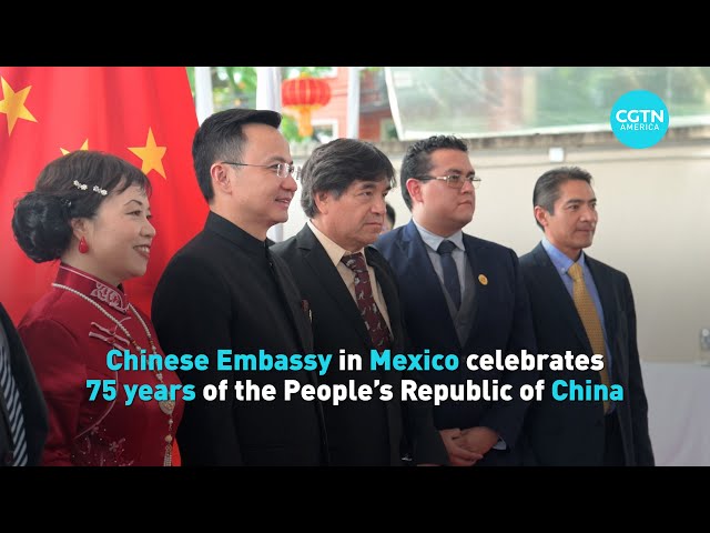 ⁣Chinese Embassy in Mexico celebrates 75 years of the People’s Republic of China