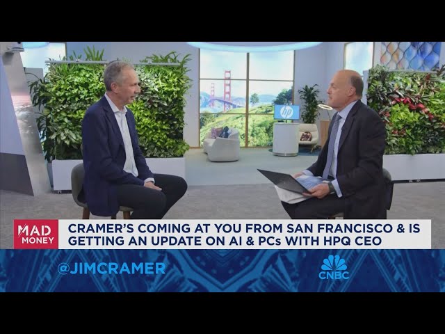 HP CEO Enrique Lores goes one-on-one with Jim Cramer