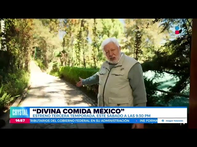 Este sábado no te puedes perder la tercera temporada de Divina Comida México | Crystal Mendivil