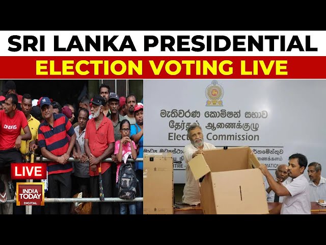 ⁣Sri Lanka Election Live Updates | Sri Lanka Presidential Election | Live Voting From Colombo