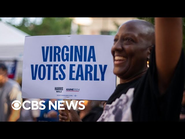 Minnesota, South Dakota and Virginia begin early in-person voting