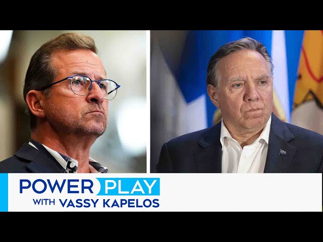 ⁣Blanchet and Legault spar over Liberal support | Power Play with Mike Le Couteur