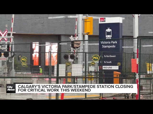 Stretch of CTrain Red Line to be closed this weekend