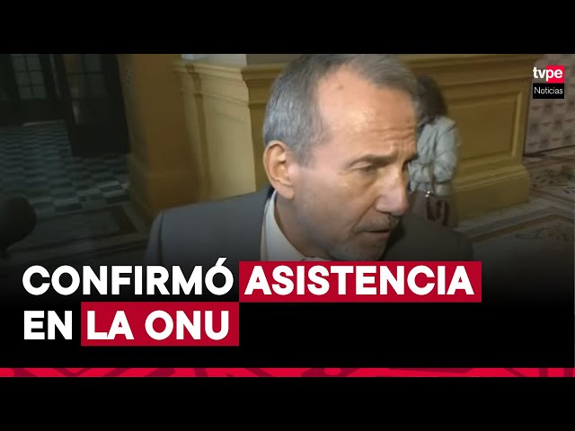 ⁣Canciller confirma asistencia a Asamblea de la ONU en Estados Unidos