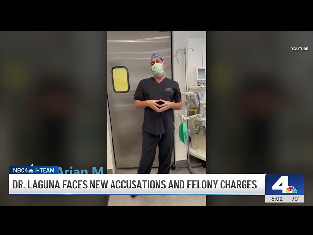 ⁣'Dr. Laguna' faces new accusations, felony charges