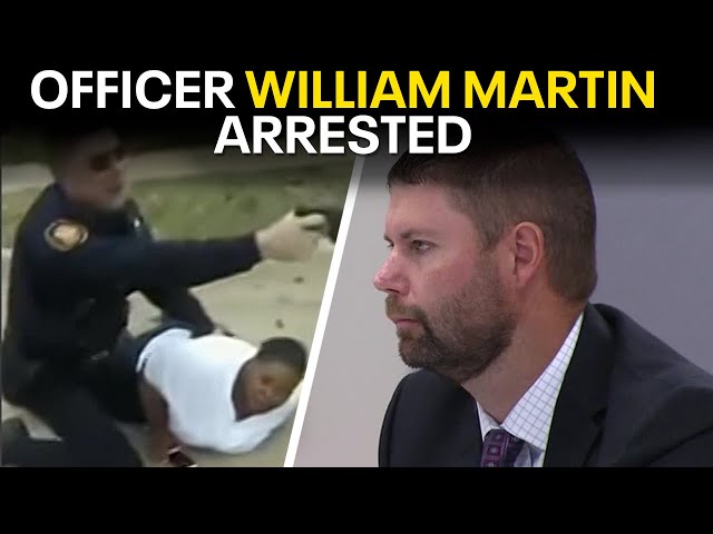 ⁣Fort Worth police officer William Martin arrested in connection to off-duty shooting