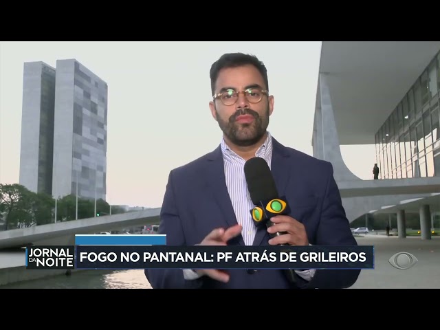 ⁣Fogo no Pantanal: PF atrás de grileiros