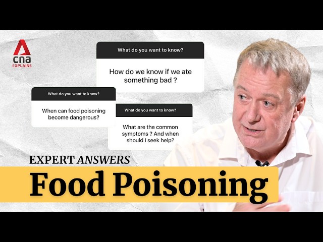 ⁣Food poisoning: Why do we get it and can it be prevented? | Expert Answers | CNA Explains