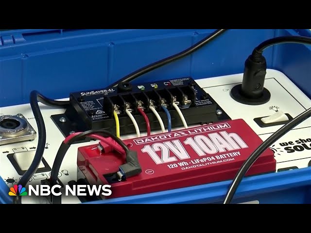 ⁣Minnesota students build portable solar panel kits for students in Africa