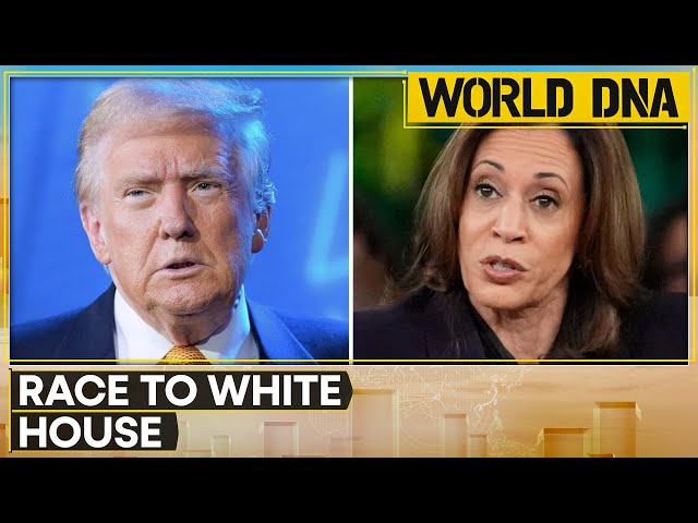 ⁣US Elections 2024: Trump, Harris intensify campaigning | WION World DNA