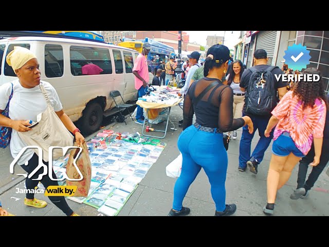 ⁣✔️JAMAICA WALK BY | WALKING MOST DANGEROUS PLACE In New York East 149th Street South Bronx 4K