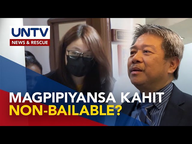 Kampo ni Alice Guo, hihilingin sa Pasig City RTC na payagan siyang magpiyansa