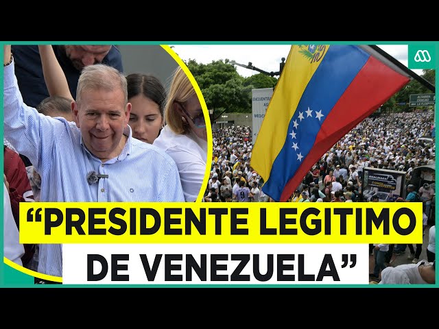 ⁣Crisis en Venezuela: Parlamento Europeo reconoce a Edmundo González como presidente legitimo