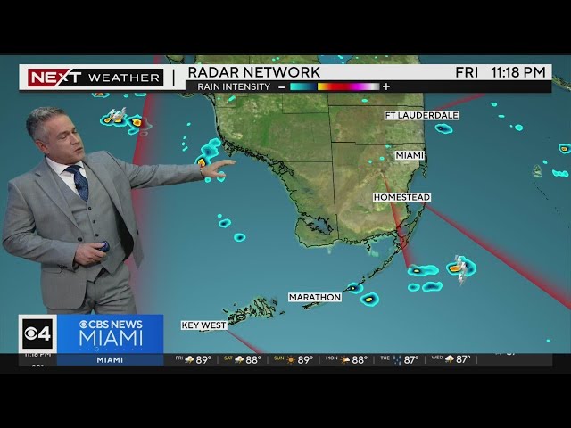 South Florida 11 p.m. Weather Forecast 9/20/2024