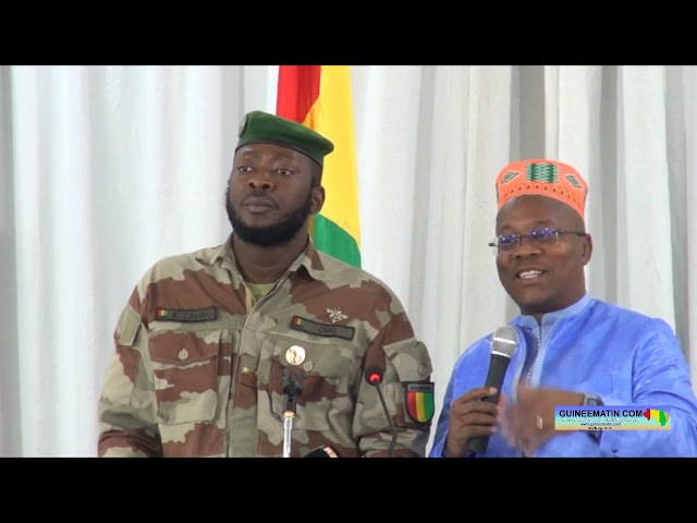 ⁣ Prochaines élections, fichier électoral… Précisions du Général Amara Camara et Ousmane Gaoual