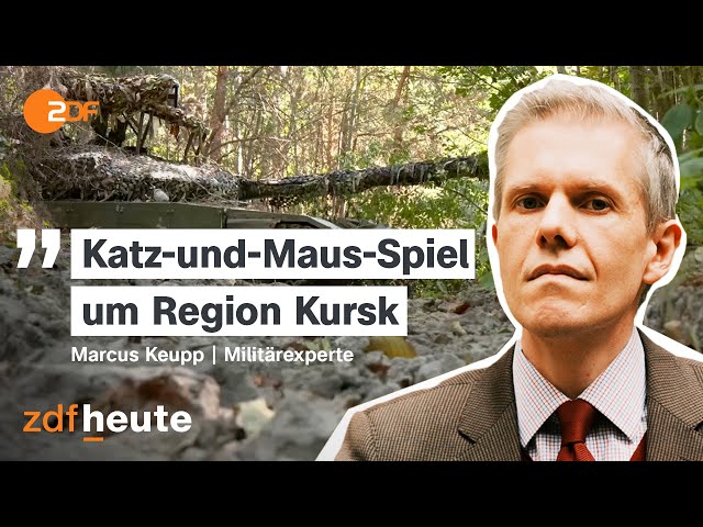 ⁣Was will die Ukraine in Kursk erreichen? | ZDFheute Live