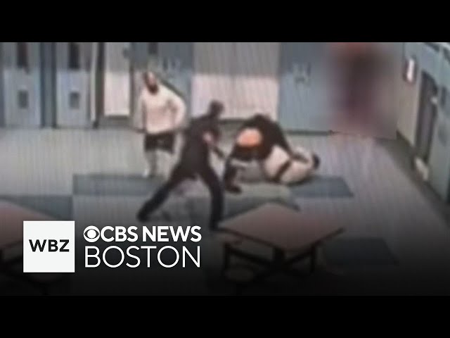 Video shows correction officers attacked inside Massachusetts prison