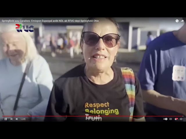 Yon sentèn rezidan nan vil Springfield Ohio, manifeste solidarite yo a ayisyen kap viv nan vil sa