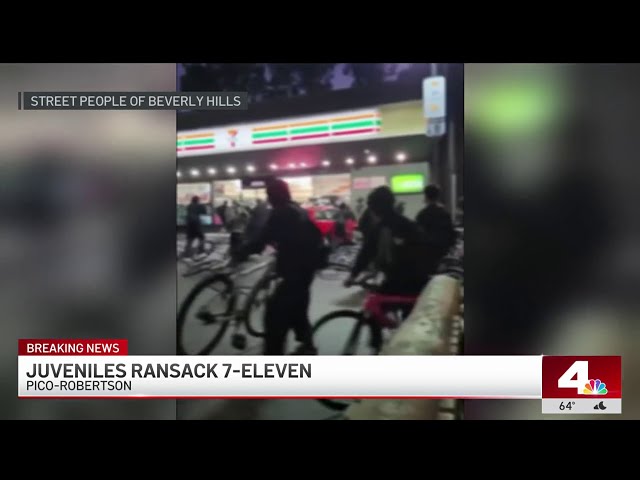 Juveniles ransack 7-Eleven in Pico-Robertson