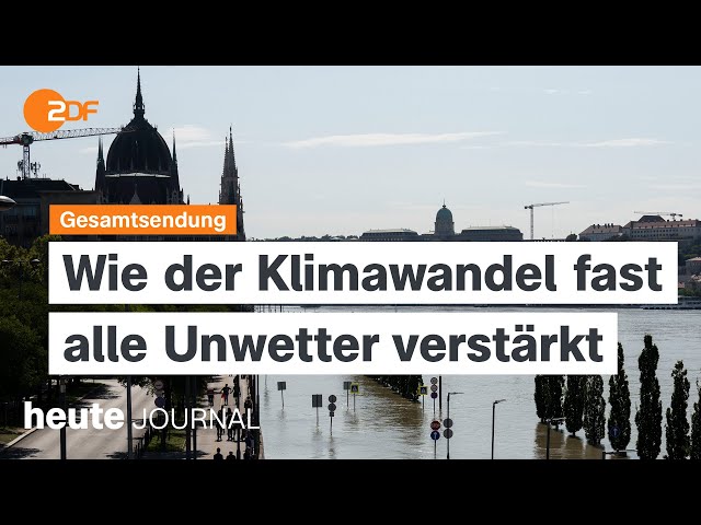 ⁣heute journal vom 20.09.2024 Klimawandel, Brandenburg-Wahl, Luftschlägen Israels gegen die Hisbollah