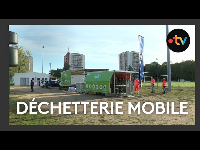 ⁣Une déchetterie mobile pour être au plus près des habitants