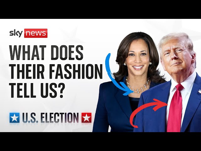 ⁣US election: What does Donald Trump and Kamala Harris' fashion tell us?