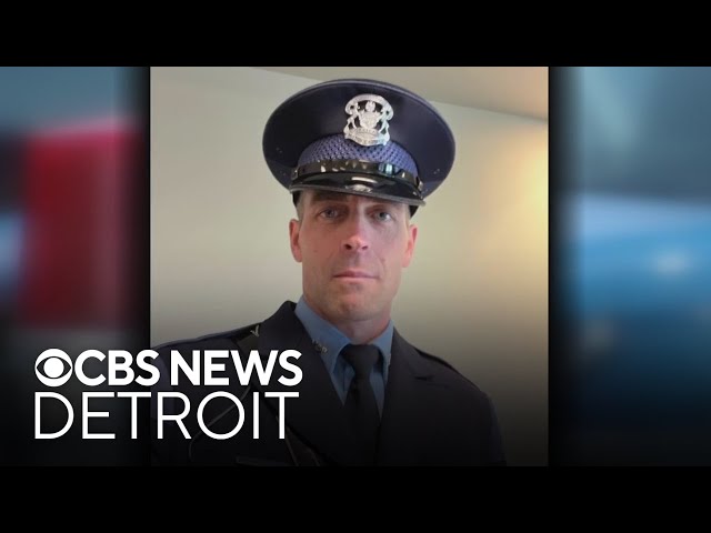 Funeral service held for fallen Michigan State Police officer Daniel Kerstetter