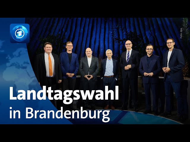 ⁣Wahlkampf-Abschluss: Brandenburg vor der Landtagswahl