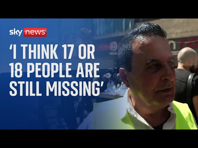 ⁣'I believe all of the missing people are dead' | Israel-Hezbollah conflict