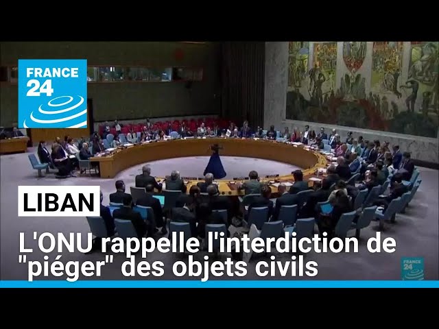 ⁣Liban : le droit international interdit de "piéger" des objets civils, insiste l'ONU 