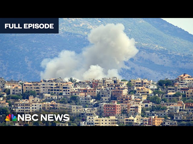 Stay Tuned NOW with Gadi Schwartz - Sept. 20 | NBC News NOW