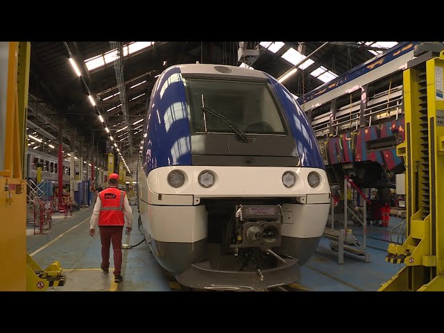 ⁣Périgueux : dans les coulisses du technicentre SNCF