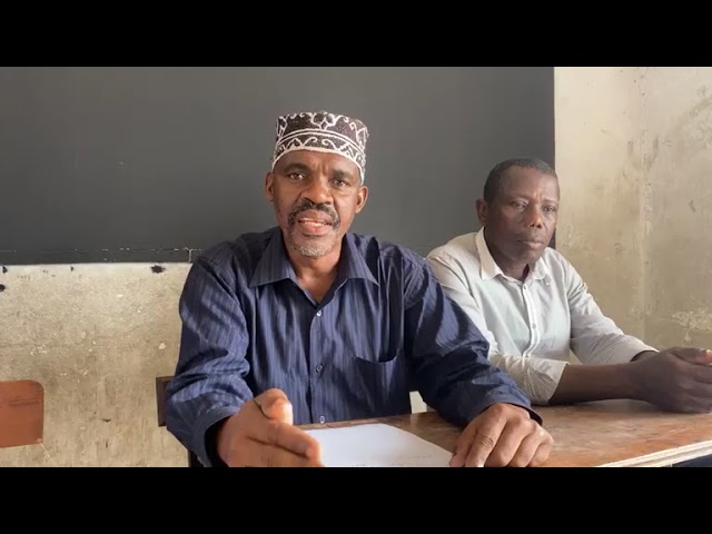 ⁣Points de presse du syndicat du professeur sur la rentre scolaire 2024 -2025 au Comores