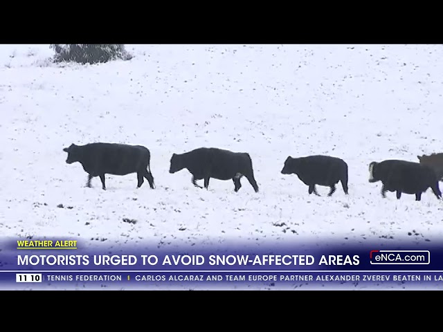 ⁣Gavin Kelly - Motorists urged to avoid snow-affected areas