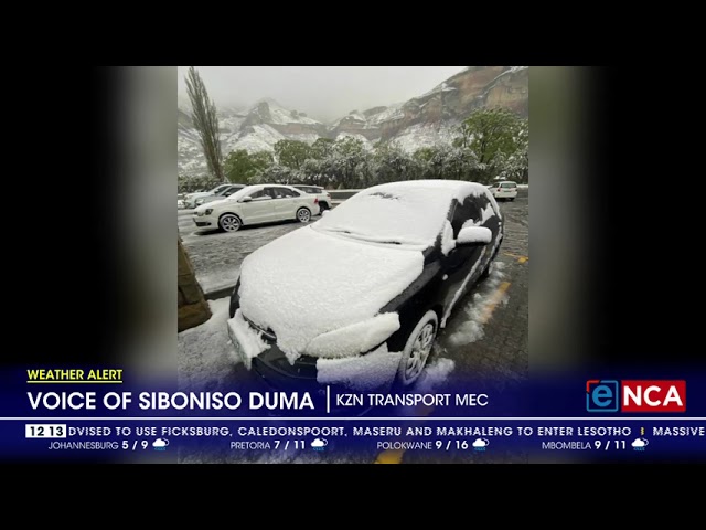 ⁣Weather Alert | In conversation with KZN Transport MEC Siboniso Duma