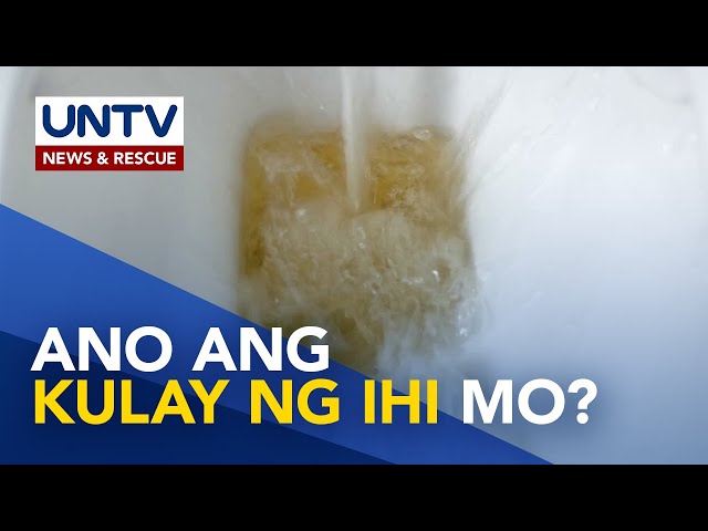 ⁣Alamin: iba't ibang kahulugan ng kulay ng ihi | Now You Know