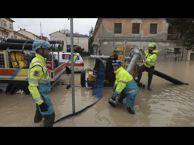 Inondations en Europe : l'Italie, la Pologne et la République tchèque durement touchées