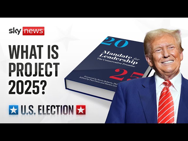 ⁣US election: What is Project 2025 and would Donald Trump enact it?