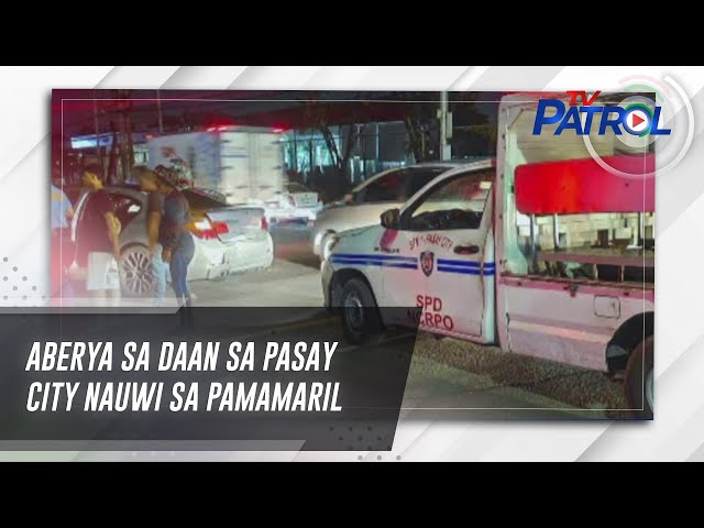 Aberya sa daan sa Pasay City nauwi sa pamamaril | TV Patrol