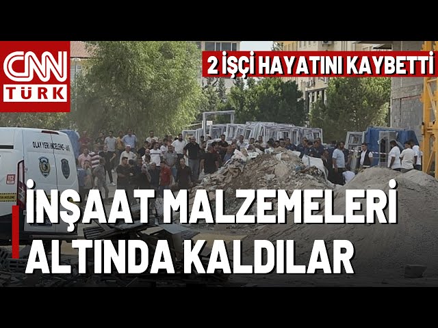 Adana'da İnşaat Alanında Kule Vinci Faciası: Taşıma Sepeti İşçilerin Üzerine Düştü...