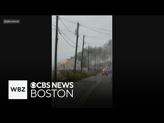 Fire destroys beachfront home in Scituate