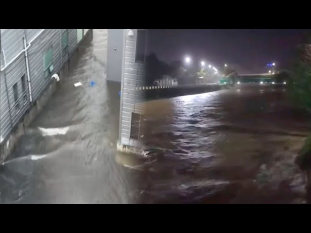 전남에도 시간당 112mm 폭우…침수 피해 이어져 / 연합뉴스TV (YonhapnewsTV)