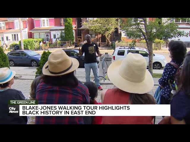 ⁣Blake-Jones walking tour highlights black history in east end