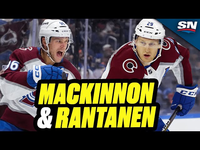 Best of Mackinnon & Rantanen | 2023-24 NHL Highlights