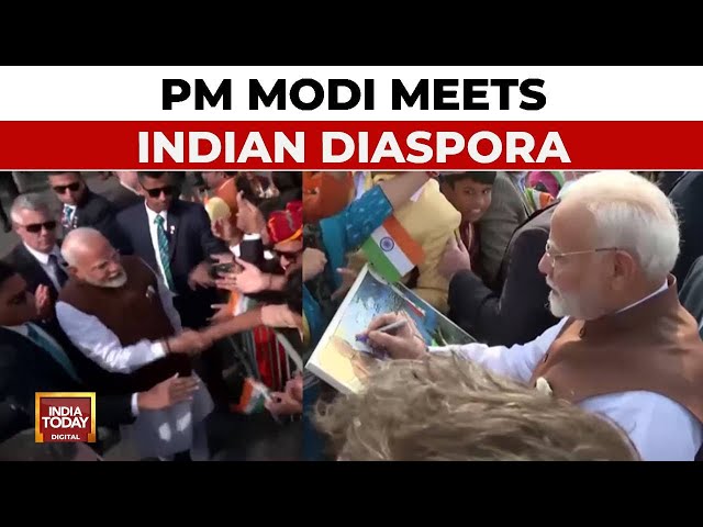 PM Modi US Visit: PM Narendra Modi Meets Indian Diaspora In Philadelphia | India Today