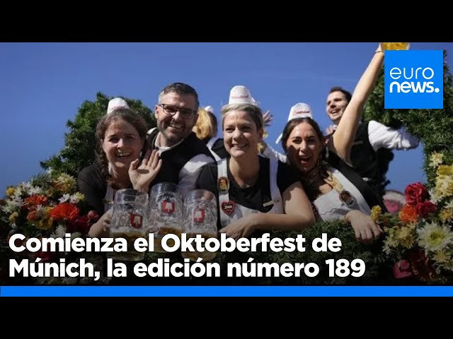 Comienza la Oktoberfest de Múnich para celebrar lo mejor de la cerveza