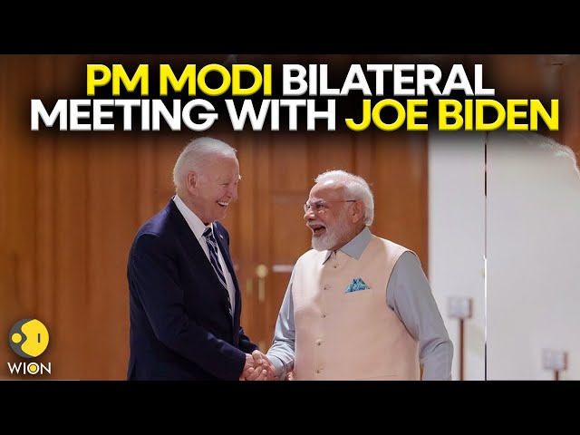 PM Modi US Visit: India's PM Modi Meets US President Joe Biden | LIVE | WION