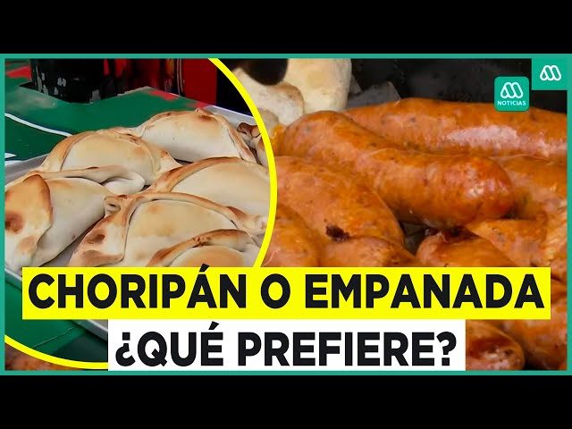 Choripán o empanada: ¿Qué prefieren los chilenos en estas Fiestas Patrias?