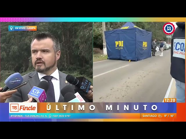 Hombre es asesinado en Lampa