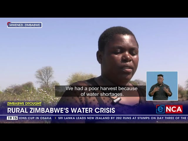 ⁣Rural Zimbabwe's water crisis